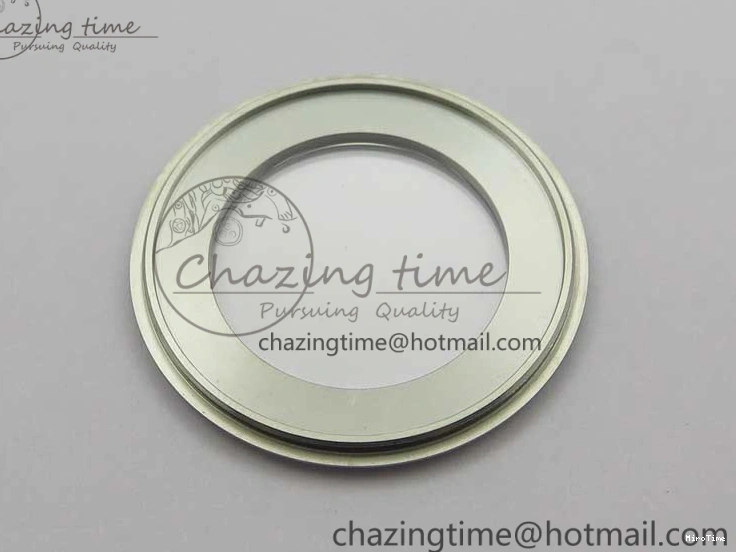 MIROTIME 0120 Practical Calatrava 5524 Pilot Travel Time SS GRF Blue Dial on Black Leather Strap A324 V 7107